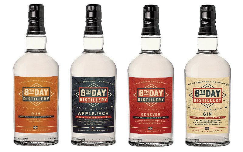 Products from 8th Day Distillery