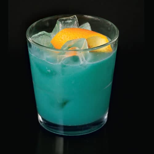 Blue Ivy gin cocktail