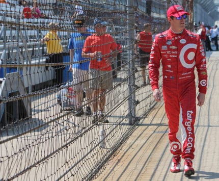 Scott Dixon at 2015 Indy Grand Prix practice