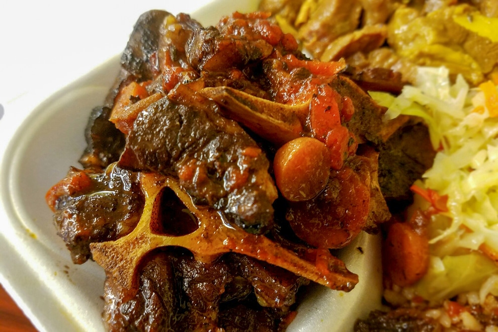 Oxtails at Jamaican Style Jerk