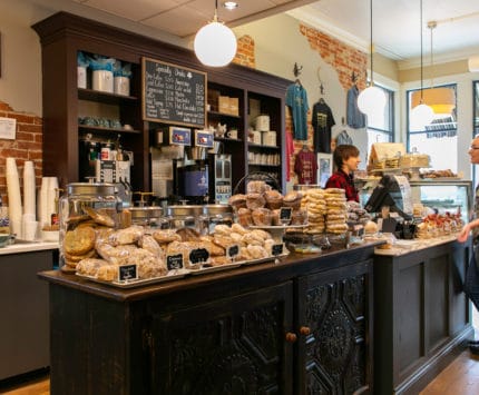 Rosie's Place interior counter