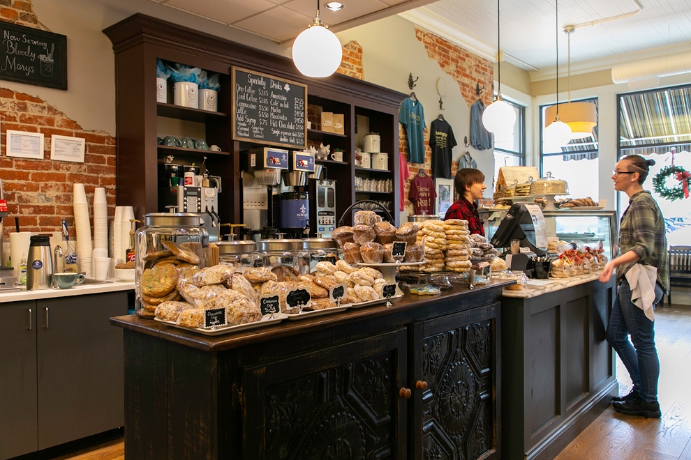 Rosie's Place interior counter