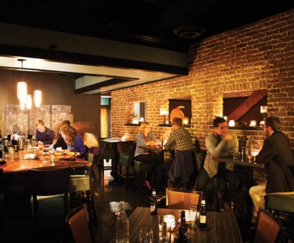 interior bar shot of the Ball & Biscuit