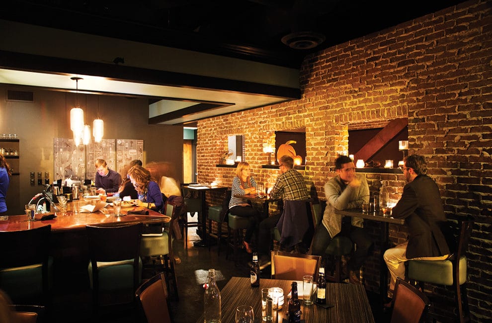 interior bar shot of the Ball & Biscuit