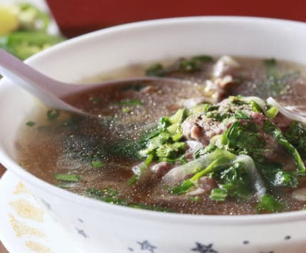 soup dish from Saigon Restaurant
