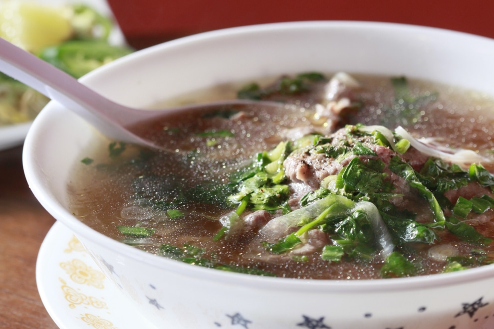 soup dish from Saigon Restaurant