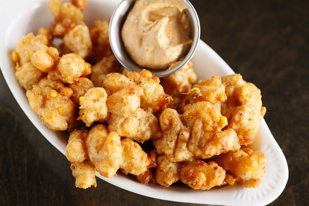 cheese curds at Twenty Tap