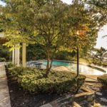 A pool overlooks Eagle Creek.