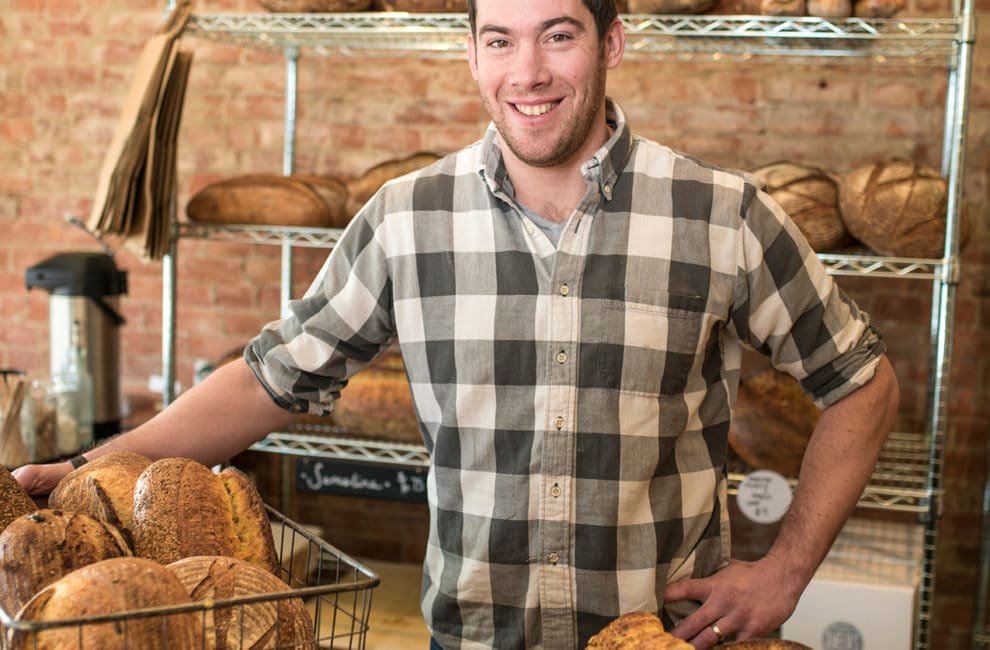 Amelia's head baker Charlie McIntosh