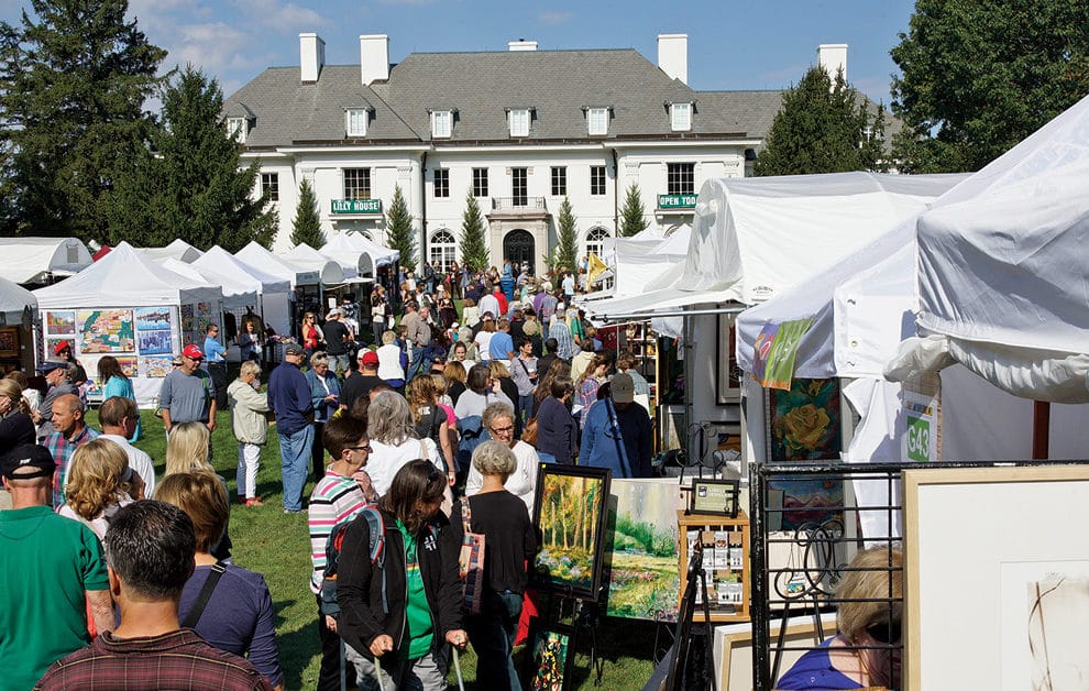 Penrod Arts Fair at Newfields during a past year.