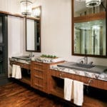 Master bathroom details in the 2019 Indy Monthly Dream Home