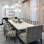 Dining Room of the 2019 Indianapolis Monthly Dream Home