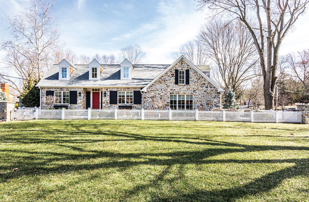 Exterior of a home for sale