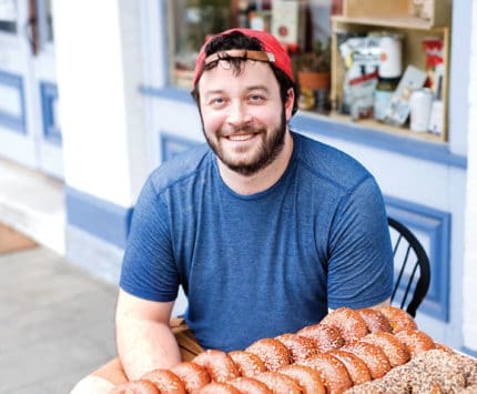 Josh Greeson of Sidedoor Bagels