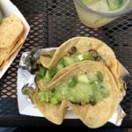 Black Acre Garden shiitake tacos