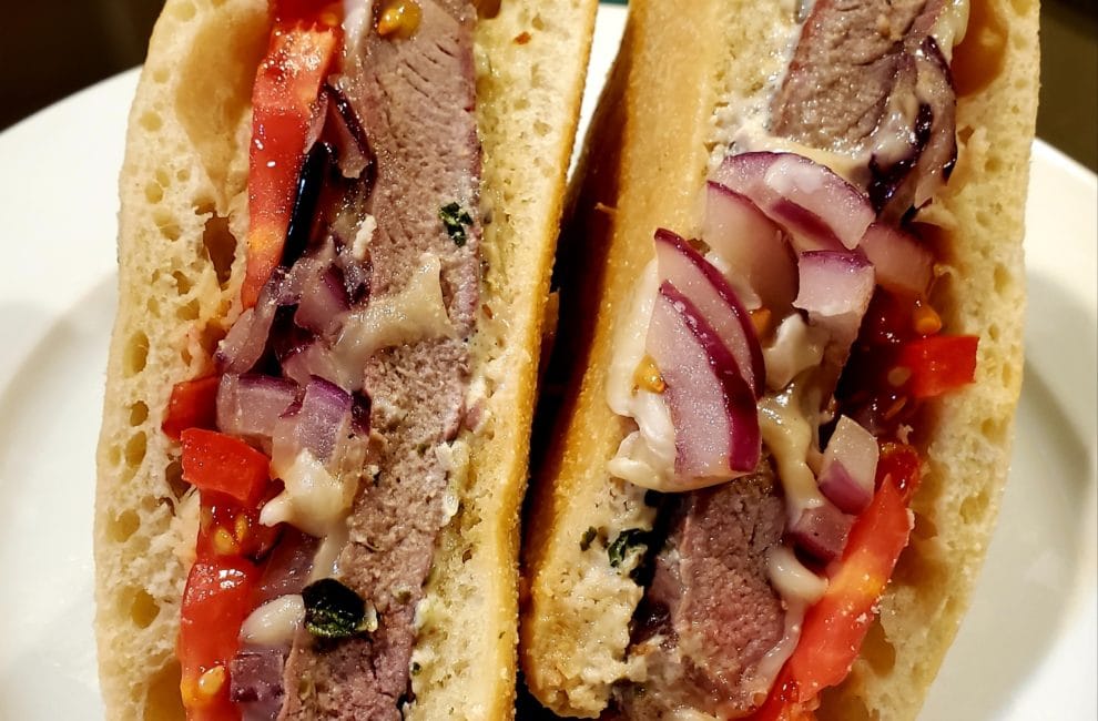 State Fair Cattlemen's Steak Sandwich