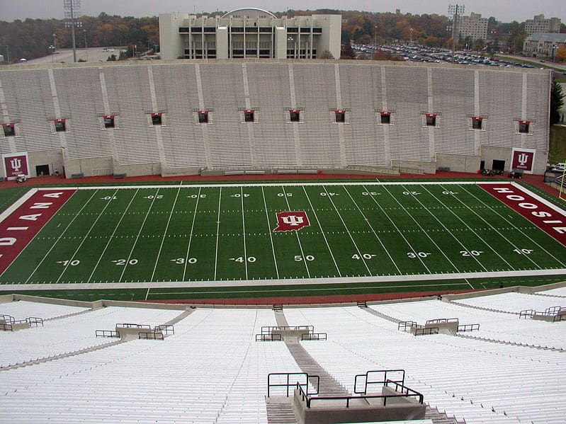 Memorial Stadium in Bloomington