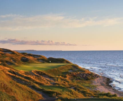 Whistling Straits golf course.