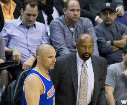 Mike Woodson and Jason Kidd