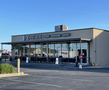 The front exterior of The Locale restaurant