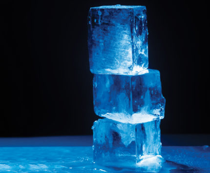 Ice Cubes from Cubeicle stacked