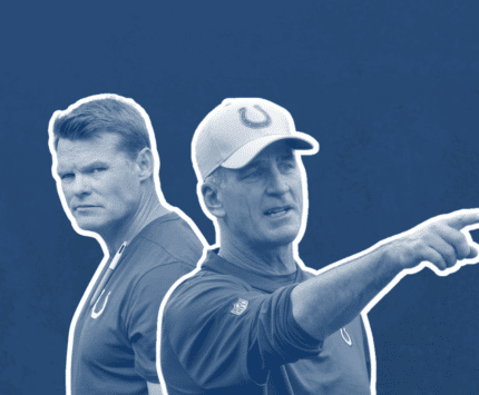 The Colts manager Chris Ballard and coach Frank Reich